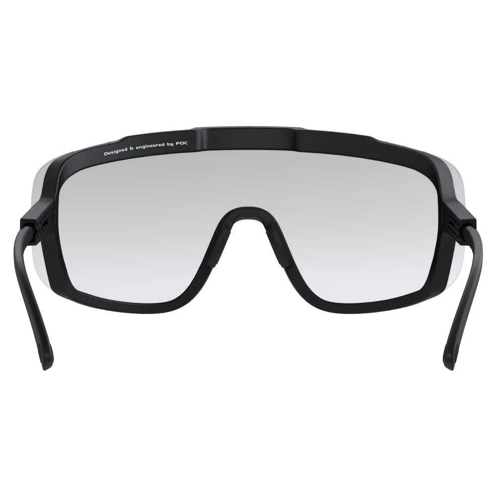 POC Devour Wide Fit Foto Kromatiske Solbriller, Uranium black, Clarity Photochromic / Changeable Grey/CAT1-3