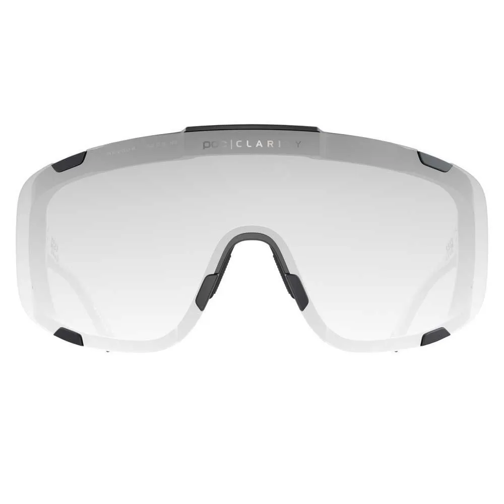 POC Devour Wide Fit Foto Kromatiske Solbriller, Uranium black, Clarity Photochromic / Changeable Grey/CAT1-3