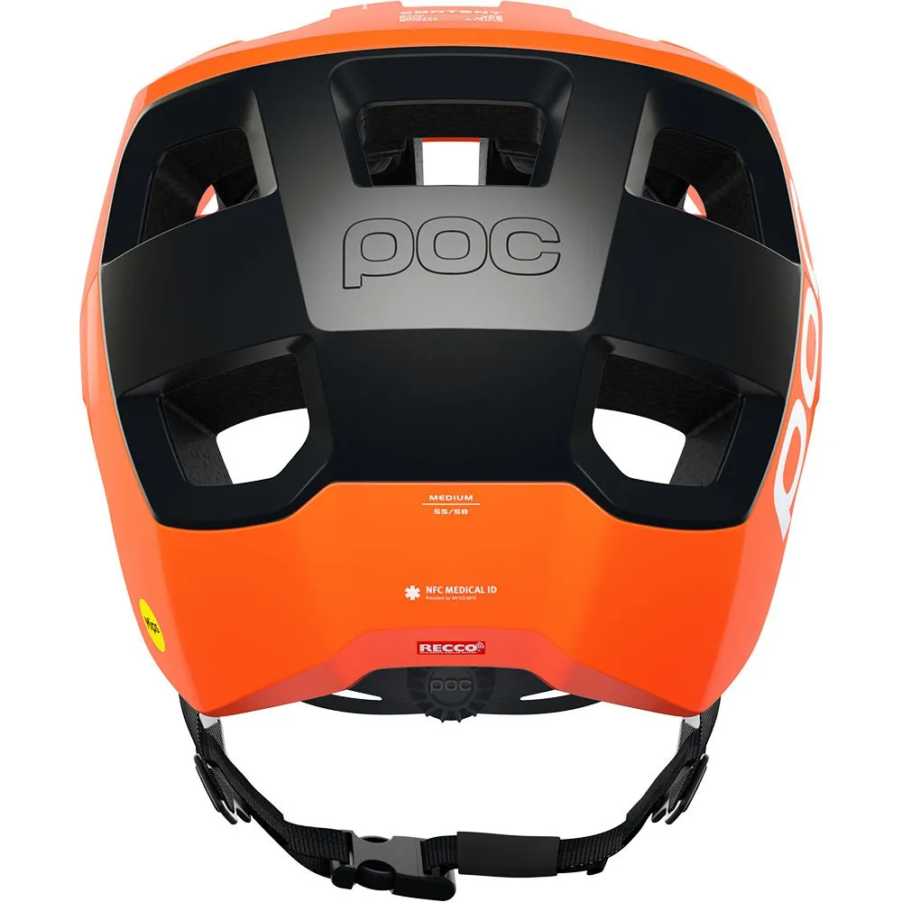 POC Kortal Race Mips Mtb-hjelm Refurbished, Fluorescent orange avip / uranium black matt