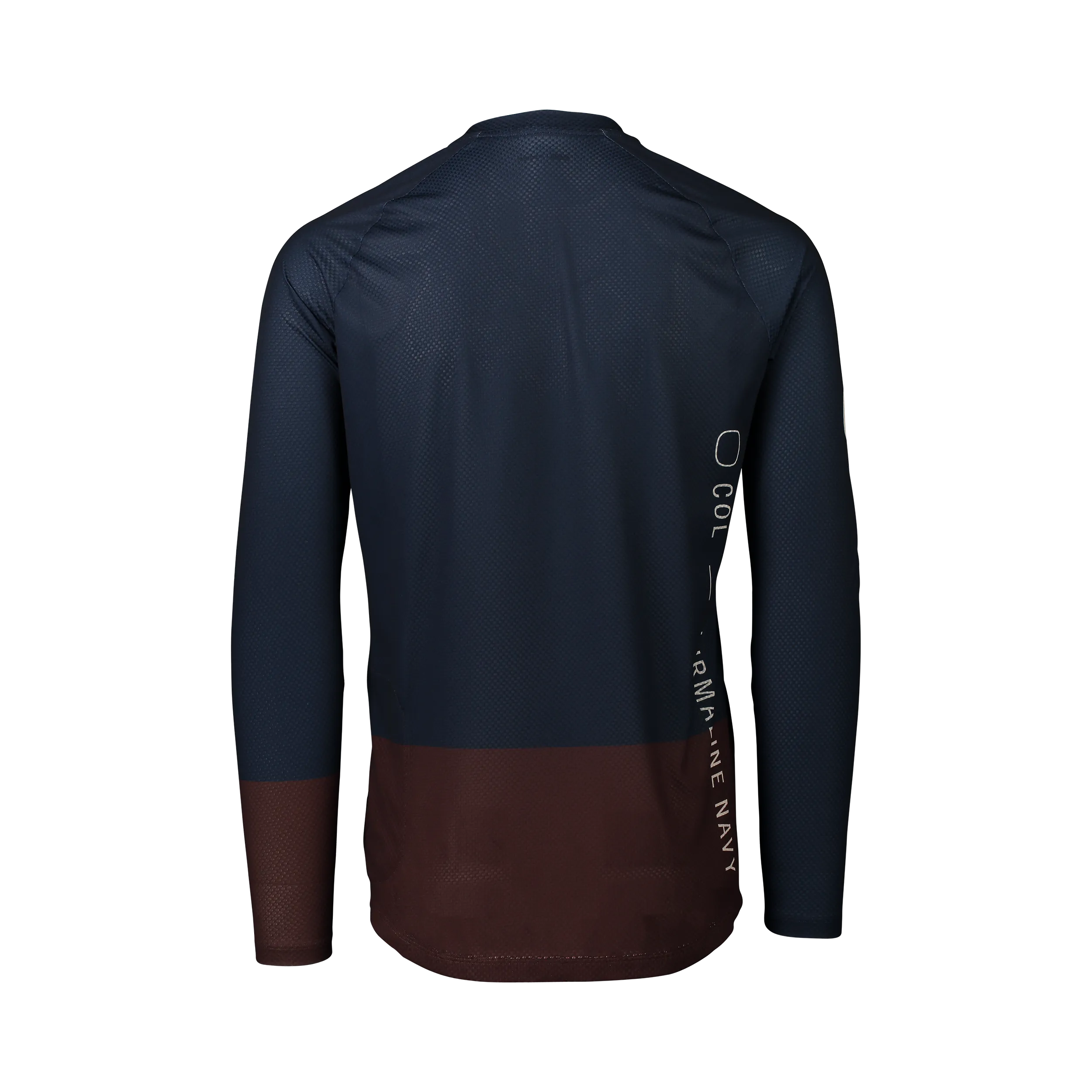 POC MTB Pure LS Turmaline Navy/Anxinite Brown Sykkeltrøye