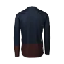 POC MTB Pure LS Turmaline Navy/Anxinite Brown Sykkeltrøye