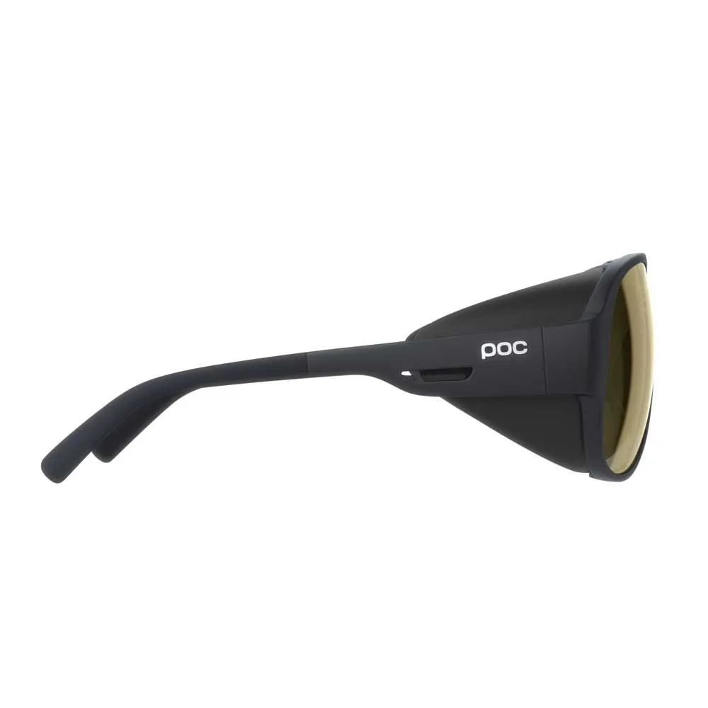 POC Nivalis Solbriller Refurbished, Uranium black, Clarity Universal / Glacial Gold/CAT4