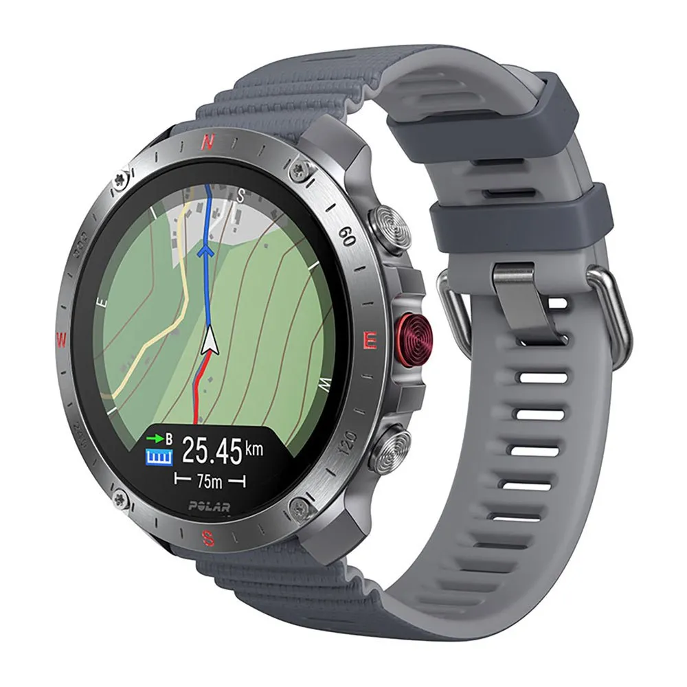 Polar Grit X2 Pro Klokke Refurbished, Grey / silver Polar Grit X2 Pro Klokke Refurbished, Grey / silver