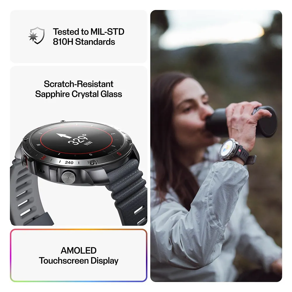 Polar Grit X2 Pro Klokke Refurbished, Grey / silver Polar Grit X2 Pro Klokke Refurbished, Grey / silver
