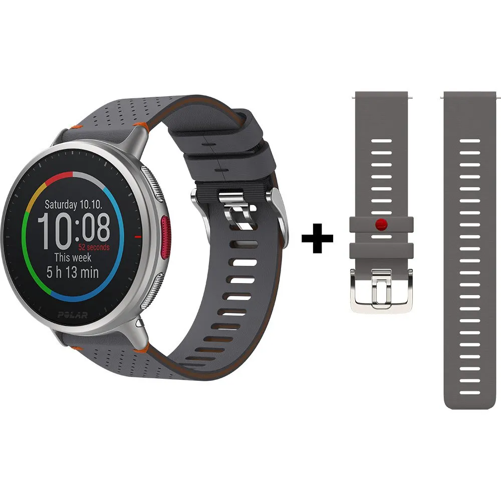 Polar Vantage V2 Shift Klokke Refurbished, Grey / orange Polar Vantage V2 Shift Klokke Refurbished, Grey / orange