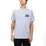 Poler Cave Man Kortarmet T-skjorte, Gray heather