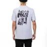 Poler Cave Man Kortarmet T-skjorte, Gray heather