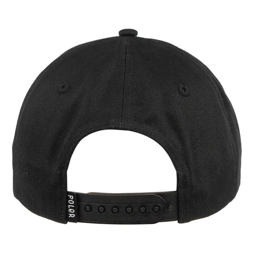 Poler Fruit Sticker Cap, Black Poler Fruit Sticker Cap, Black