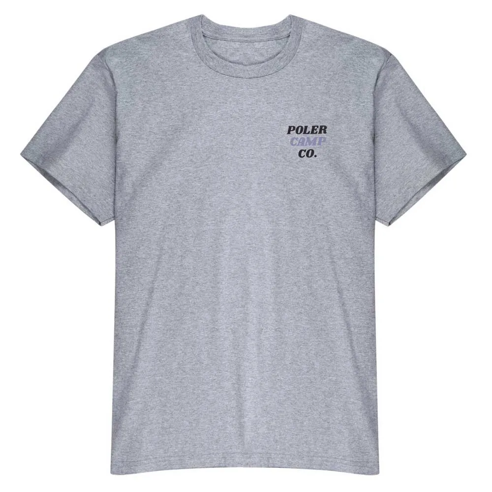 Poler Goomer Kortarmet T-skjorte, Gray heather