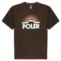 Poler Mountain Rainbow Kortarmet T-skjorte Poler Mountain Rainbow Kortarmet T-skjorte