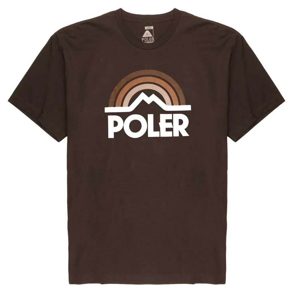 Poler Mountain Rainbow Kortarmet T-skjorte