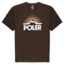 Poler Mountain Rainbow Kortarmet T-skjorte