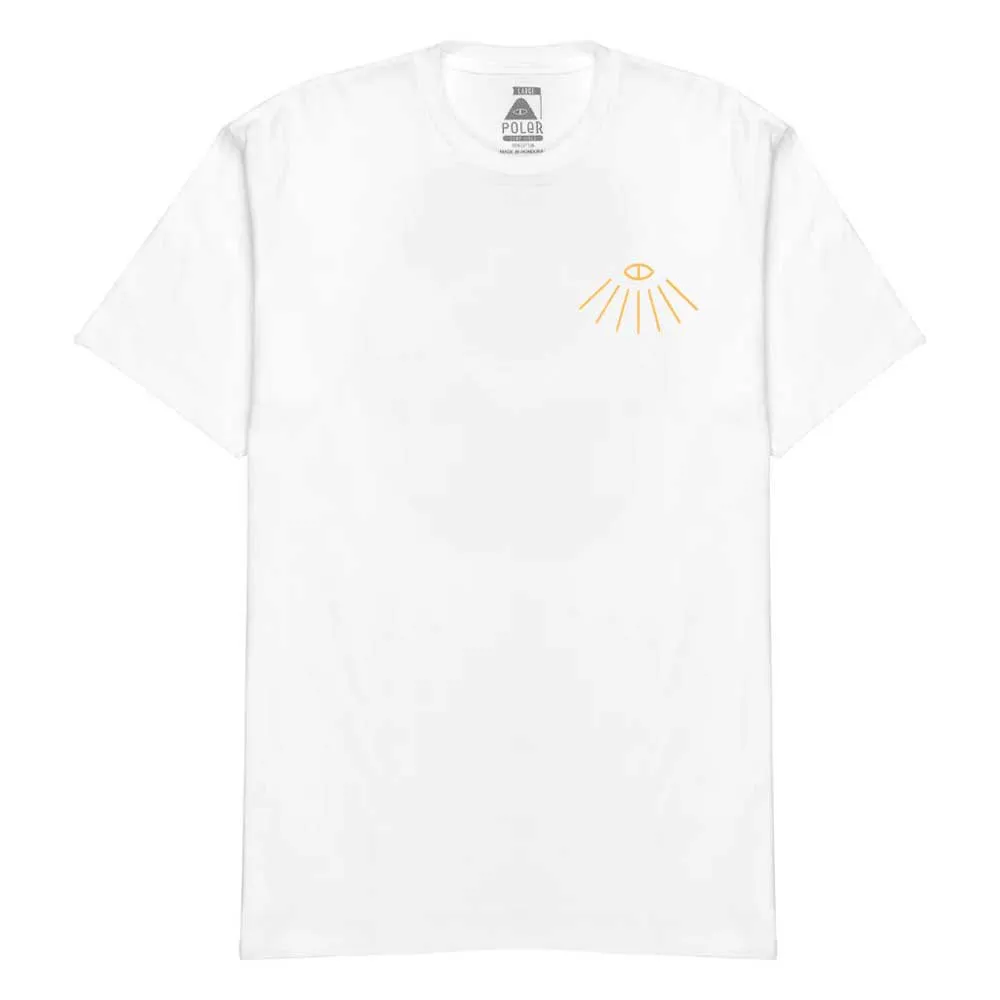 Poler Sunray Kortarmet T-skjorte, White