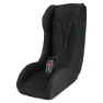 Polisport 3 Points Innsats For Barnesete Til Sykkel, Black, One Size