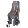 Polisport Bubbly Maxi Plus Ff Bakre Barnesykkelsete, Charcoal grey / brown, Max 22kg