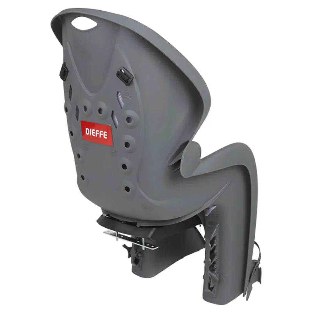 Polisport Gp Lm Bakre Barnesykkelsete, Dark grey / grey, Max 22kg