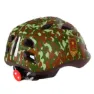 Polisport Led Army Juniorhjelm, Brown / green