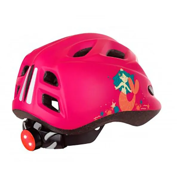 Polisport Led Siren Juniorhjelm, Pink Polisport Led Siren Juniorhjelm, Pink