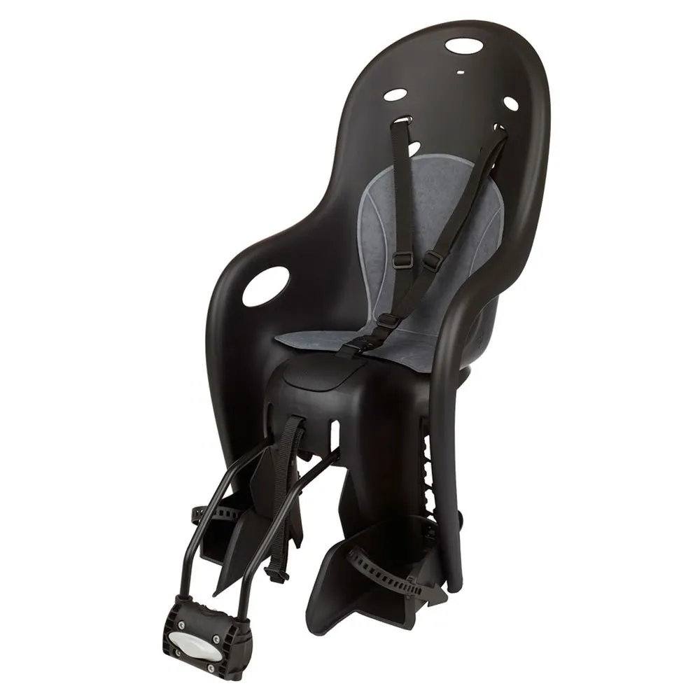 Polisport Relax Rfm Bakre Barnesykkelsete, Black / grey, Max 22kg Polisport Relax Rfm Bakre Barnesykkelsete, Black / grey, Max 22kg