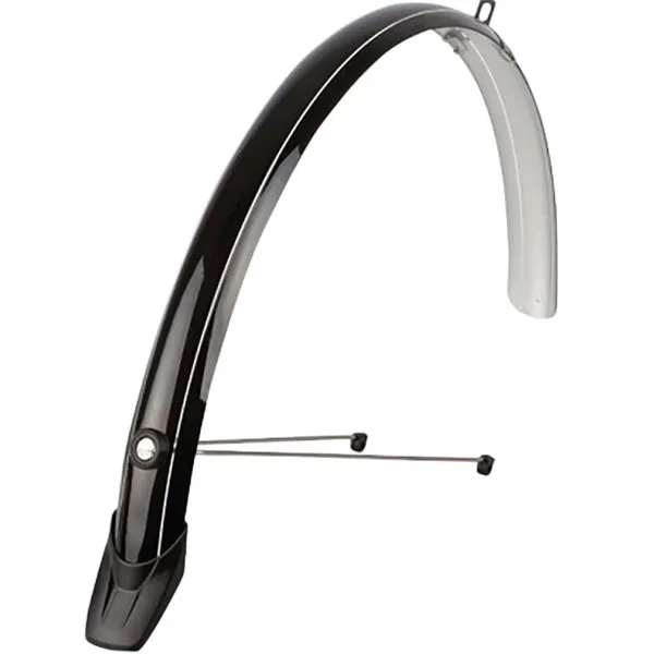 Polisport Towny 51 Mm 28´´ Skjermsett, Black, 28" - 700 Polisport Towny 51 Mm 28´´ Skjermsett, Black, 28" - 700