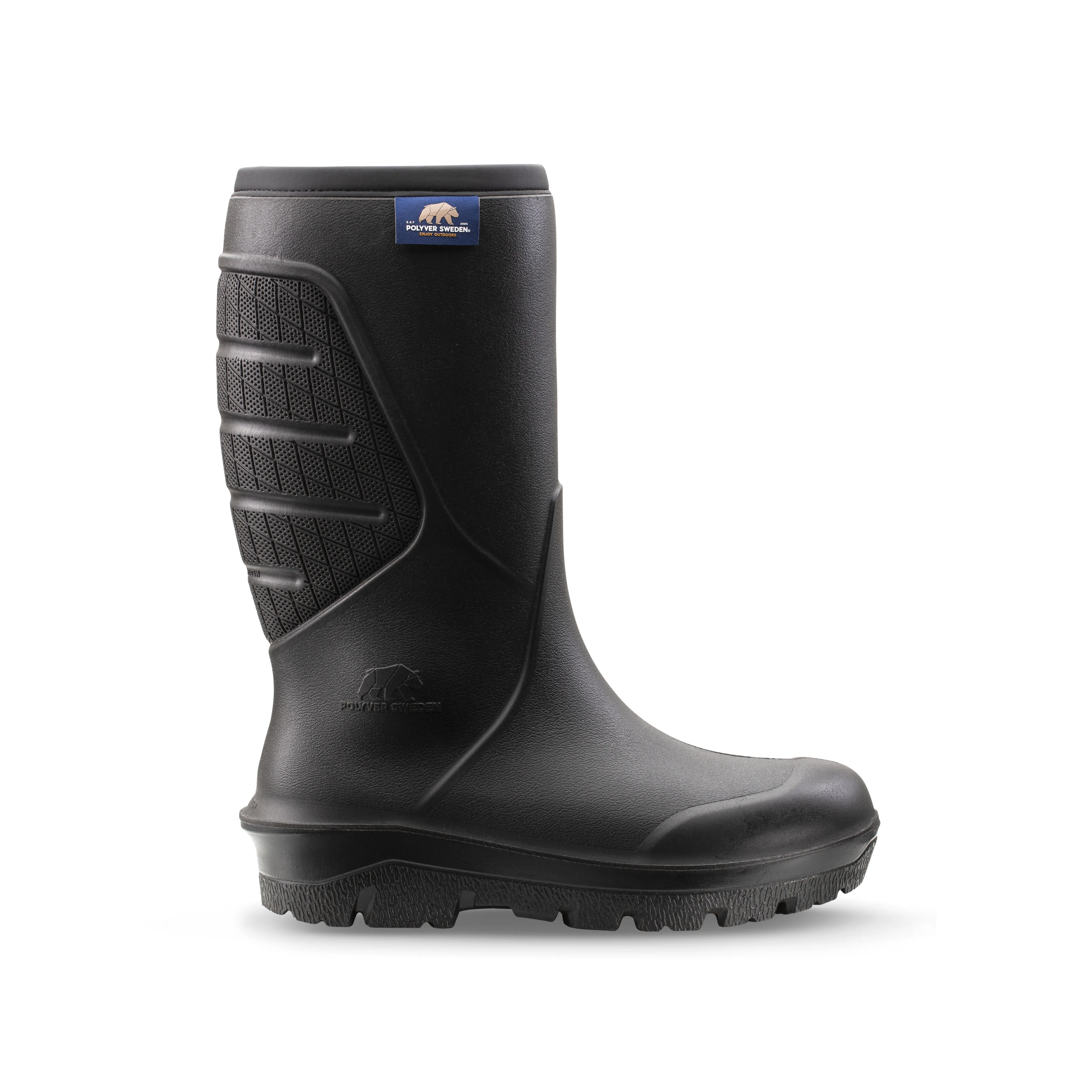 Polyver Unisex Classic Winter High, Black Polyver Unisex Classic Winter High, Black