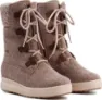 Sand felt/bark waxy leather
