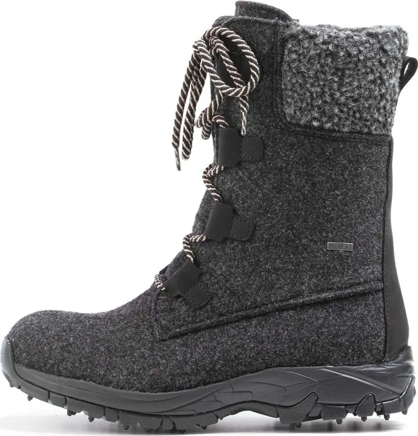 Pomar Women's Riekko GORE-TEX Boot, Granit felt/black micro Pomar Women's Riekko GORE-TEX Boot, Granit felt/black micro