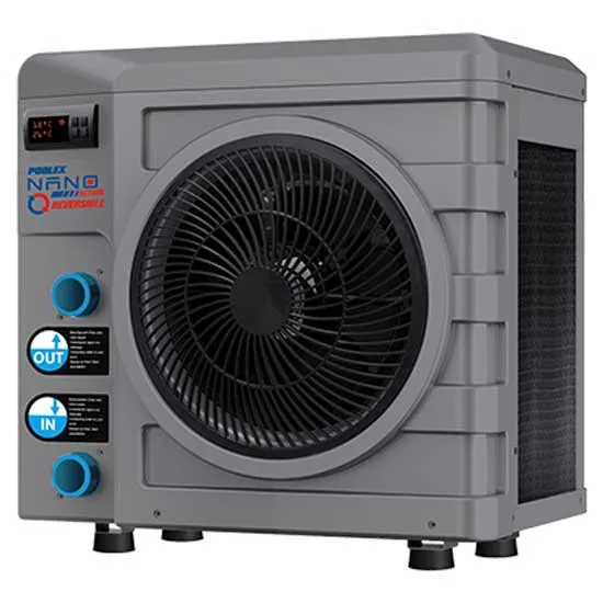 Poolex Nano Action A5r 2020 5kw 2.5 M³/h Invertervarmepumpe, Grey, 20-35m³