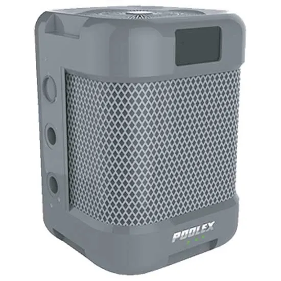 Poolex Q-line 7kw 2.2 M³/h Invertervarmepumpe, Grey, 30-45m³