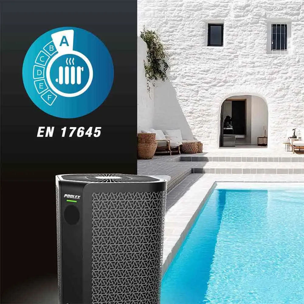 Poolex Silverline Top 120 50/70m3 12.05kw Invertervarmepumpe, Black, One Size Poolex Silverline Top 120 50/70m3 12.05kw Invertervarmepumpe, Black, One Size