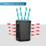 Poolex Silverline Top 120 50/70m3 12.05kw Invertervarmepumpe, Black, One Size