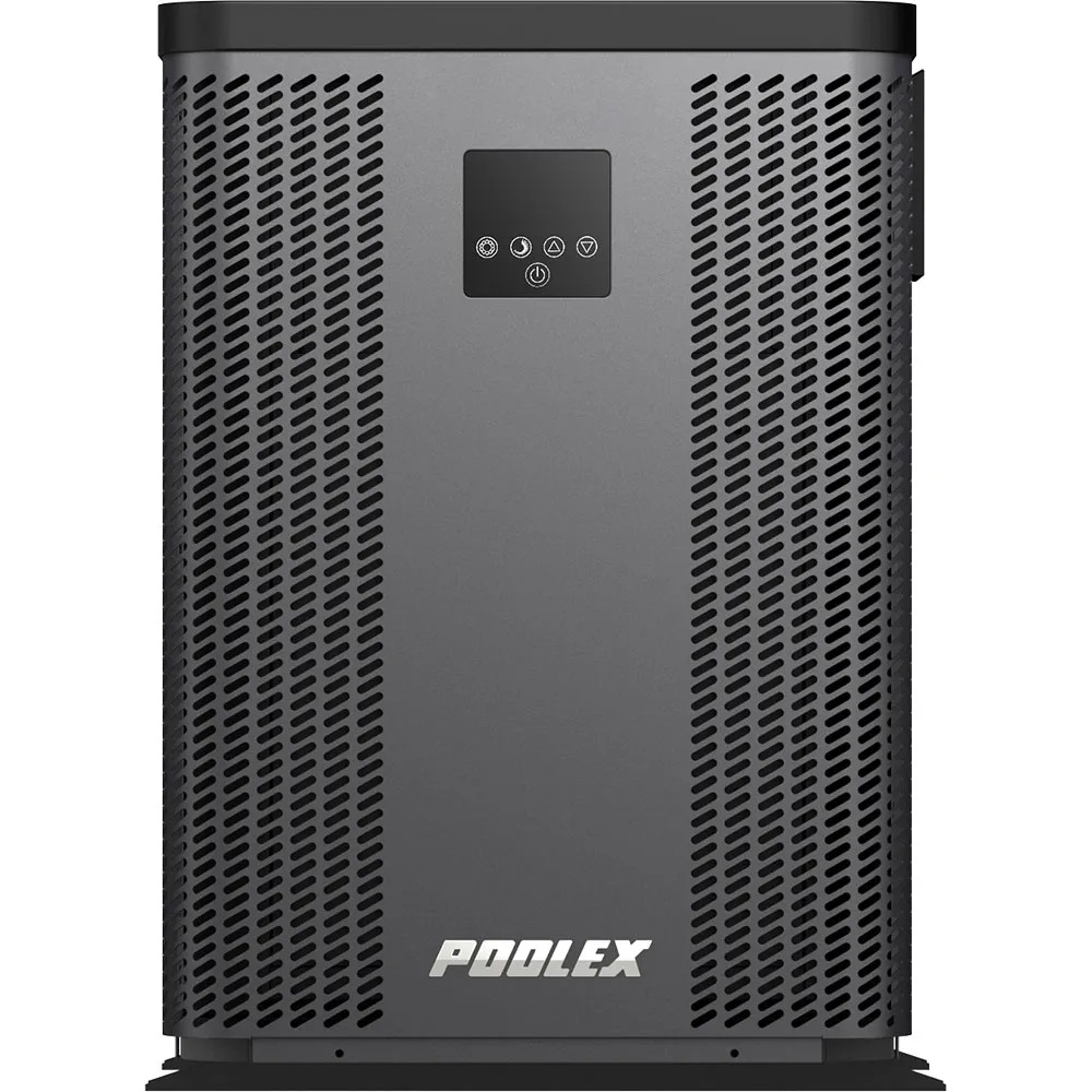 Poolex Silverline Top 60 20/40m3 6.4 Kw Invertervarmepumpe, Black, One Size