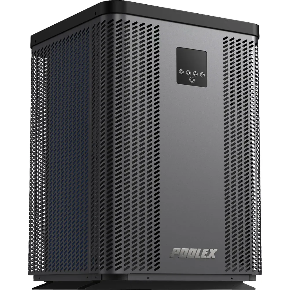 Poolex Silverline Top 60 20/40m3 6.4 Kw Invertervarmepumpe, Black, One Size