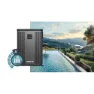 Poolex Silverline Top 60 20/40m3 6.4 Kw Invertervarmepumpe, Black, One Size