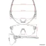 Power Race Solbriller, White / blue, Blue Mirror/CAT3