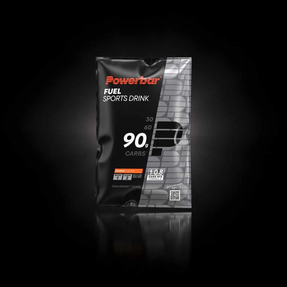 Powerbar Fuel 90 Energidrikk Enkeltdoseboks Appelsin 94g 10 Enheter, One size