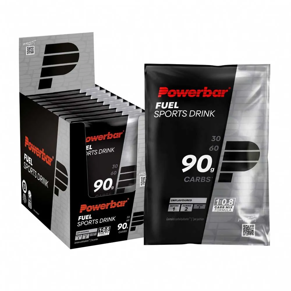 Powerbar Fuel 90 Energidrikk Enkeltdoseboks Nøytral Smak 94g 10 Enheter, One size Powerbar Fuel 90 Energidrikk Enkeltdoseboks Nøytral Smak 94g 10 Enheter, One size