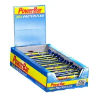 Powerbar Plus 30% Proteinbarerboks Sjokolade 55g 15 Enheter Powerbar Plus 30% Proteinbarerboks Sjokolade 55g 15 Enheter