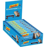 Powerbar Plus 52% Proteinbarerboks Kjeks Og Krem 50g 20 Enheter Powerbar Plus 52% Proteinbarerboks Kjeks Og Krem 50g 20 Enheter