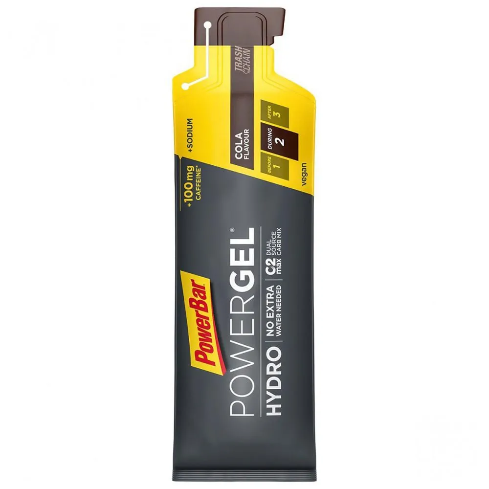 Powerbar Powergel Hydro Boks Med Energigeler Kola 67ml 24 Enheter, Grey, One Size Powerbar Powergel Hydro Boks Med Energigeler Kola 67ml 24 Enheter, Grey, One Size