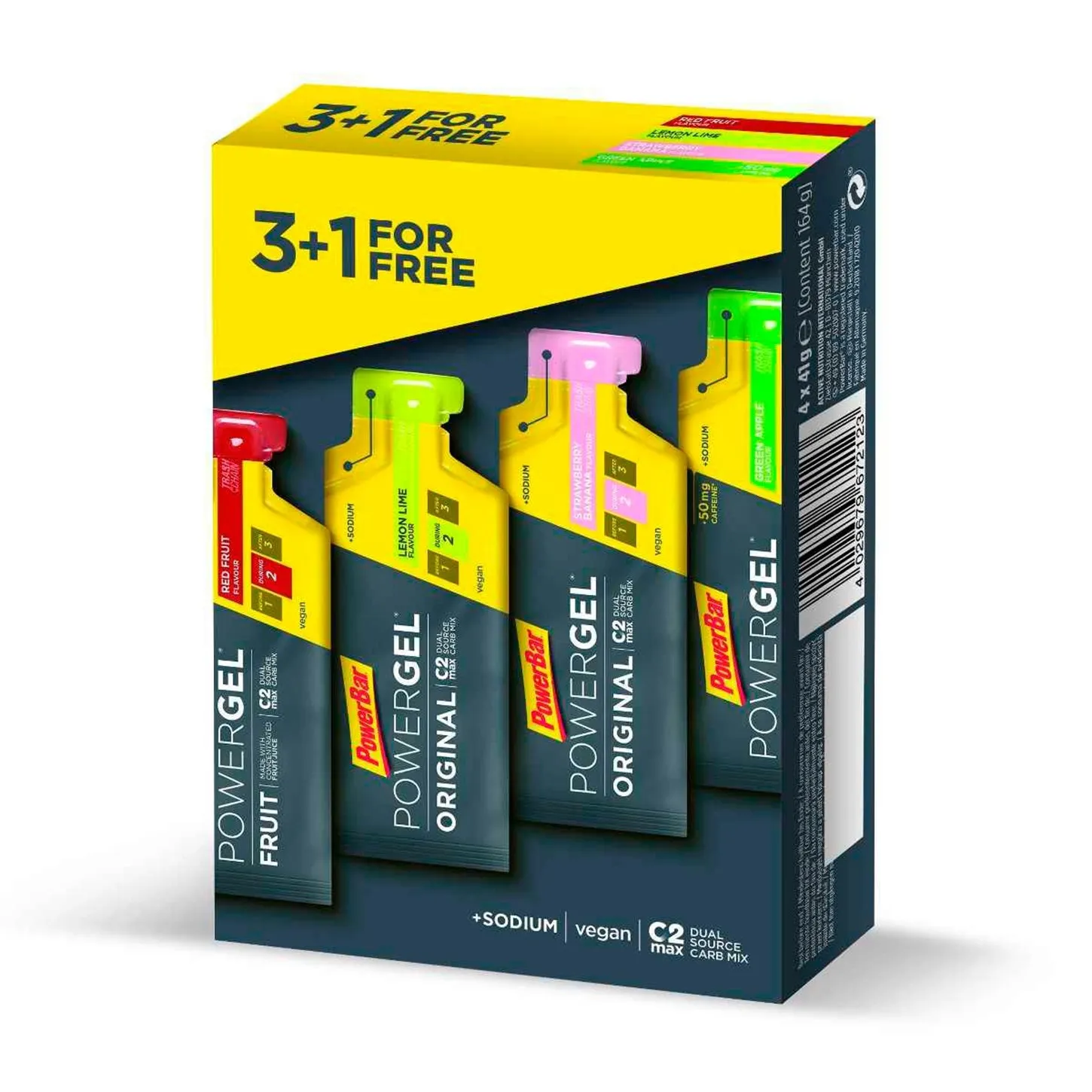 Powerbar Powergel Multipack 4 varianter Powerbar Powergel Multipack 4 varianter