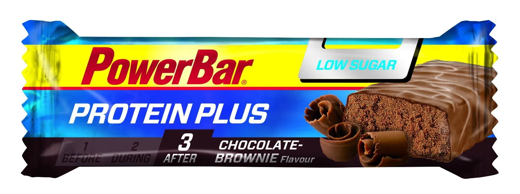 Powerbar ProteinPlus 30% Sjokolade og brownie, lavt sukker