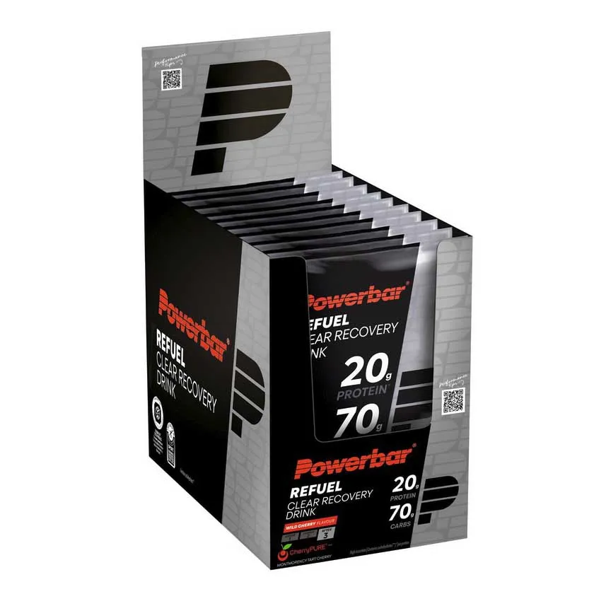 Powerbar Refuel Clear Recovery Energidrikk Enkeltdoseboks Markjordbær 100g 10 Enheter, One size Powerbar Refuel Clear Recovery Energidrikk Enkeltdoseboks Markjordbær 100g 10 Enheter, One size