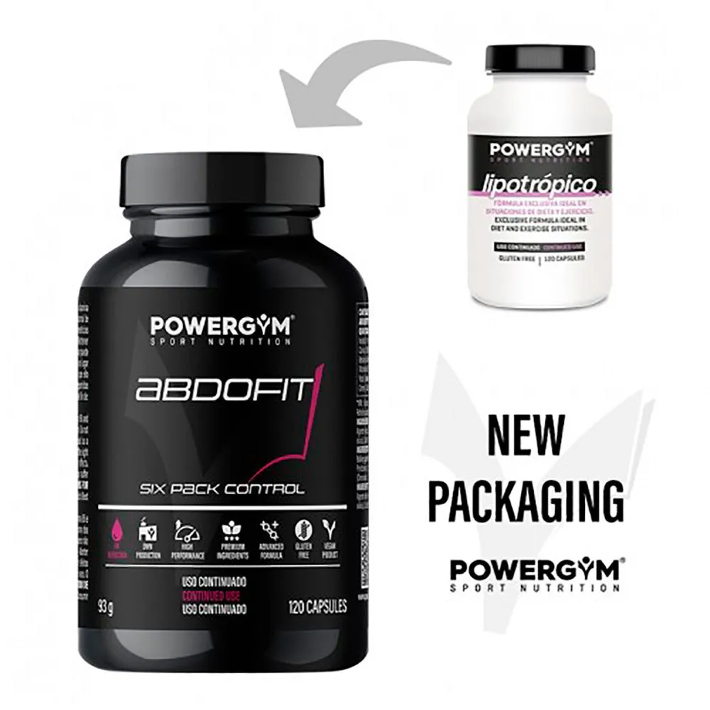 Powergym Abdofit Kapsler 120 Enheter, White, One Size