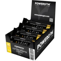 Powergym Concentrate Eske Med Energibarer Med Vingummi Sitron 30g 36 Enheter