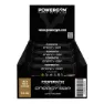 Powergym Energibar Boks Saltede Nøtter 40g 24 Enheter, Black, One Size