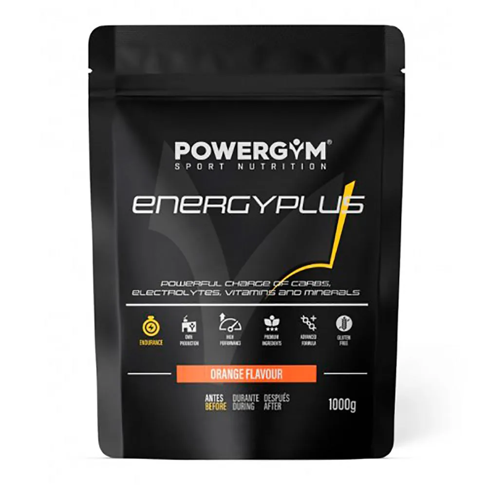 Powergym Energyplus Energidrikkpulver Appelsin 1kg, One size