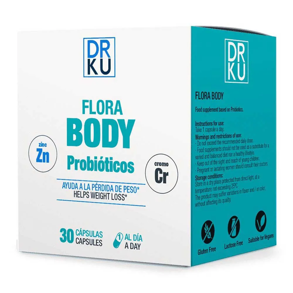 Powergym Flora Body Kapsler 30 Enheter, White, One Size