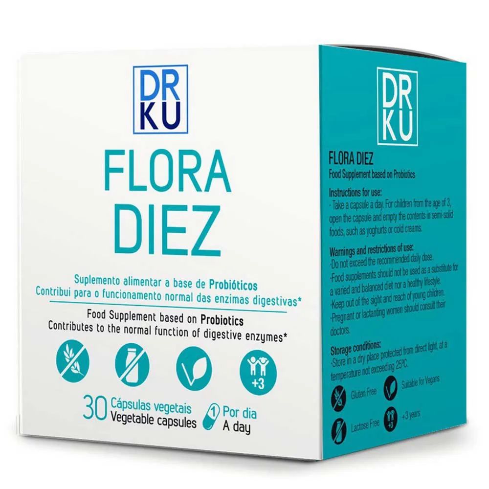 Powergym Flora Diez Kapsler 30 Enheter, One size