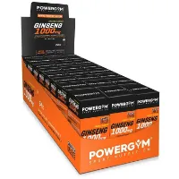 Powergym Ginseng Hetteglassboks Appelsin 10ml 24 Enheter